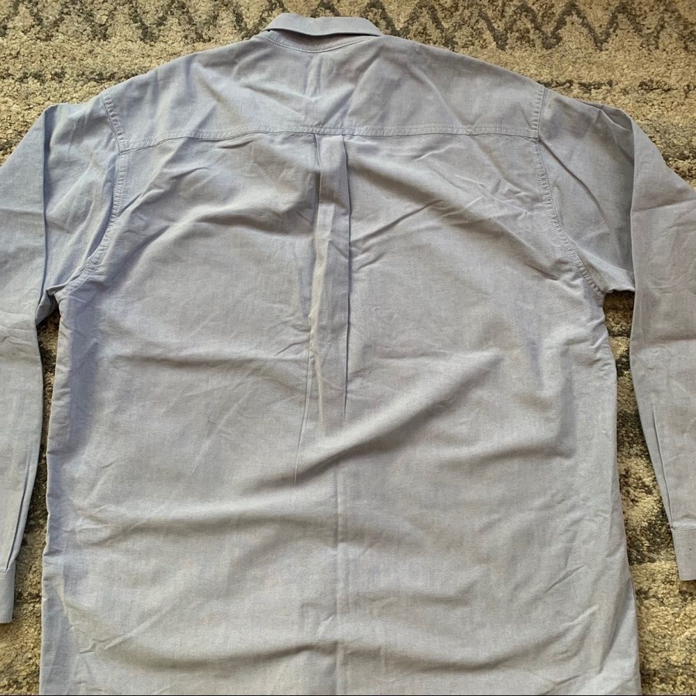 Cinch Light Blue Button Up XL - Picture 7 of 8